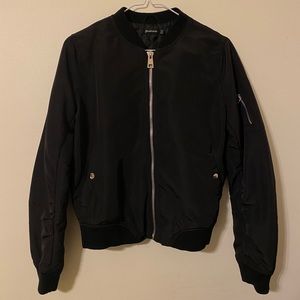 Black Bomber Jacket